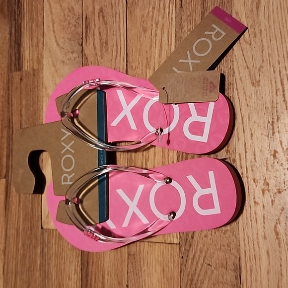 Roxy Girl Viva Jelly Flip Flops - Picture 4 of 4